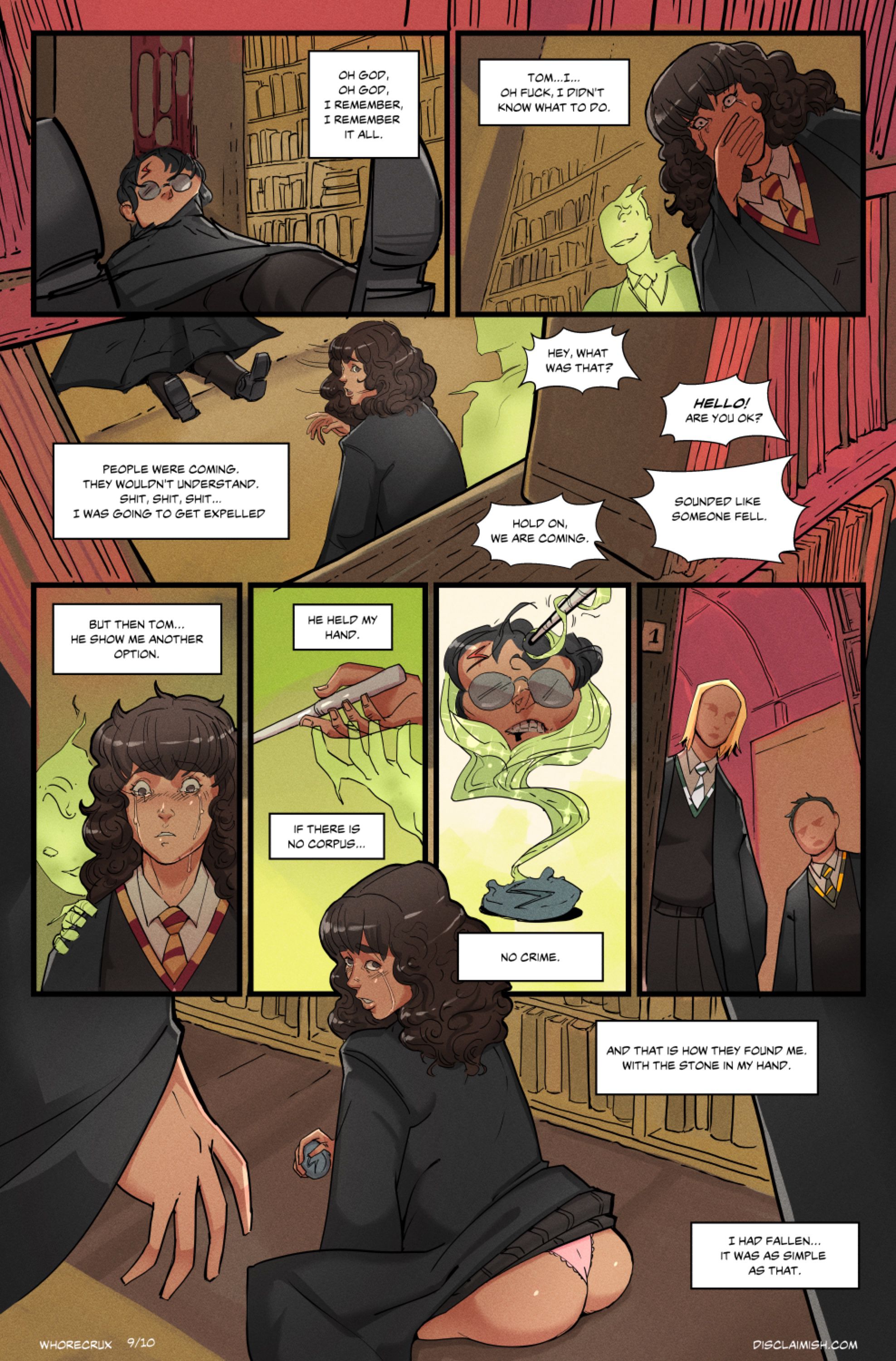 Hermione Granger And The Whorecrux (Harry Potter) 1 - Disclaimer page 11 hentai porn comic manga doujin